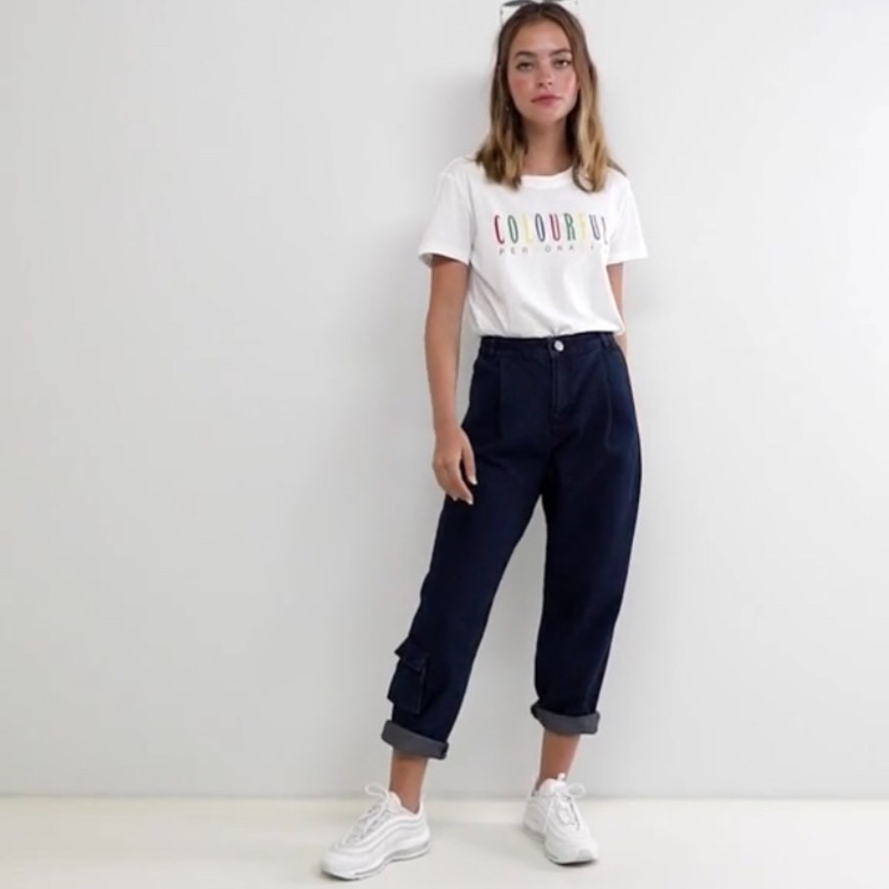 NWT Asos Design PETITE tapered jeans